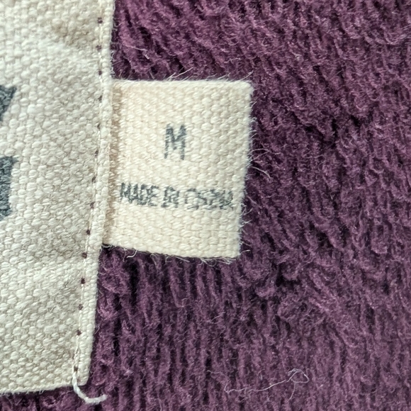 UGG Women's Deep Purple Karoline Wrap Robe Fleece Sz Medium - Picture 5 of 5